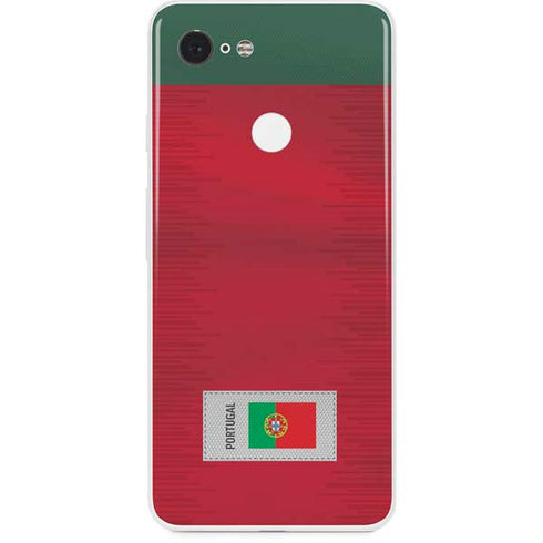 Portugal Soccer Flag Google Pixel 3 Skin
